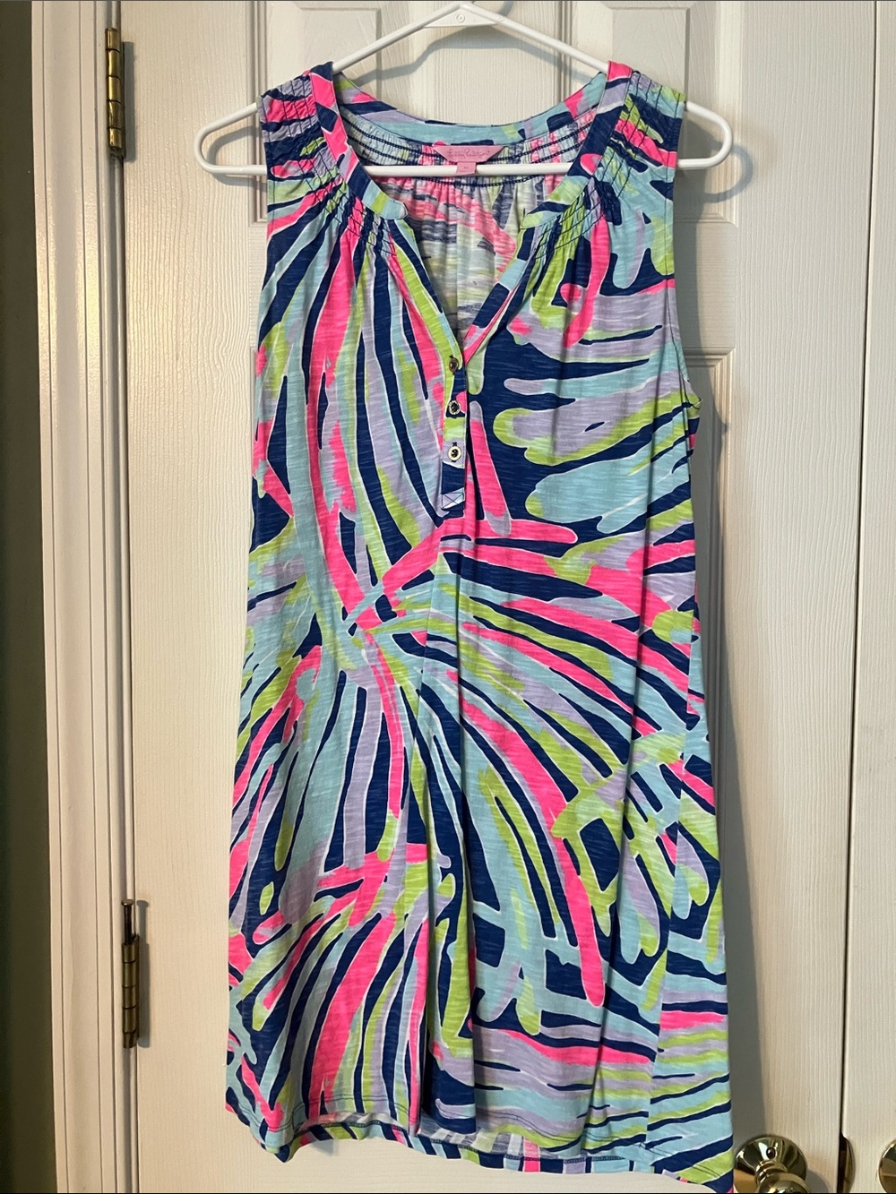 Lilly Pulitzer Dress in Pink, Blue, and Lime